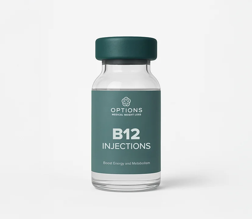 a vial of B12 Injections.