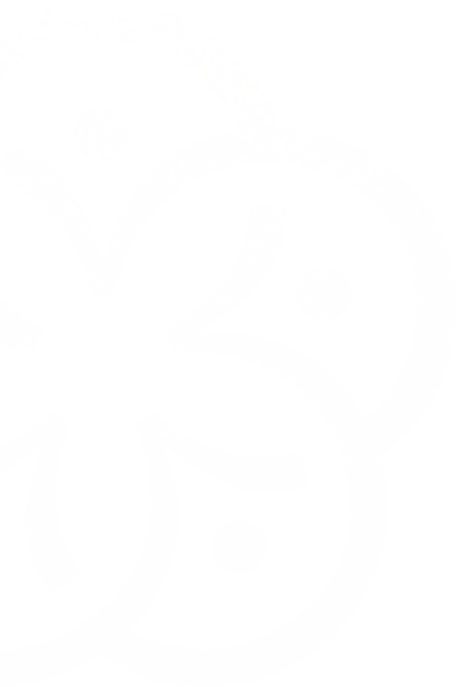 White, pixelated abstract floral or geometric pattern on a black background, showing curved lines and small dots.